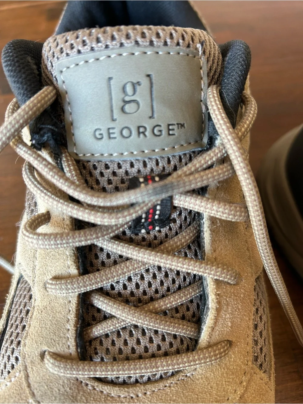 George Men's Rugged Casual Shoes Trail Ready Comfort Size 101/2